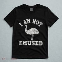 I Am Not Emused Safari Animal Lover Zookeeper Emu Lover T-Shirt thumb 5