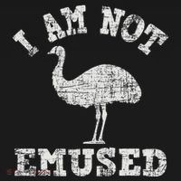 I Am Not Emused Safari Animal Lover Zookeeper Emu Lover Women's Tank Top thumb 5
