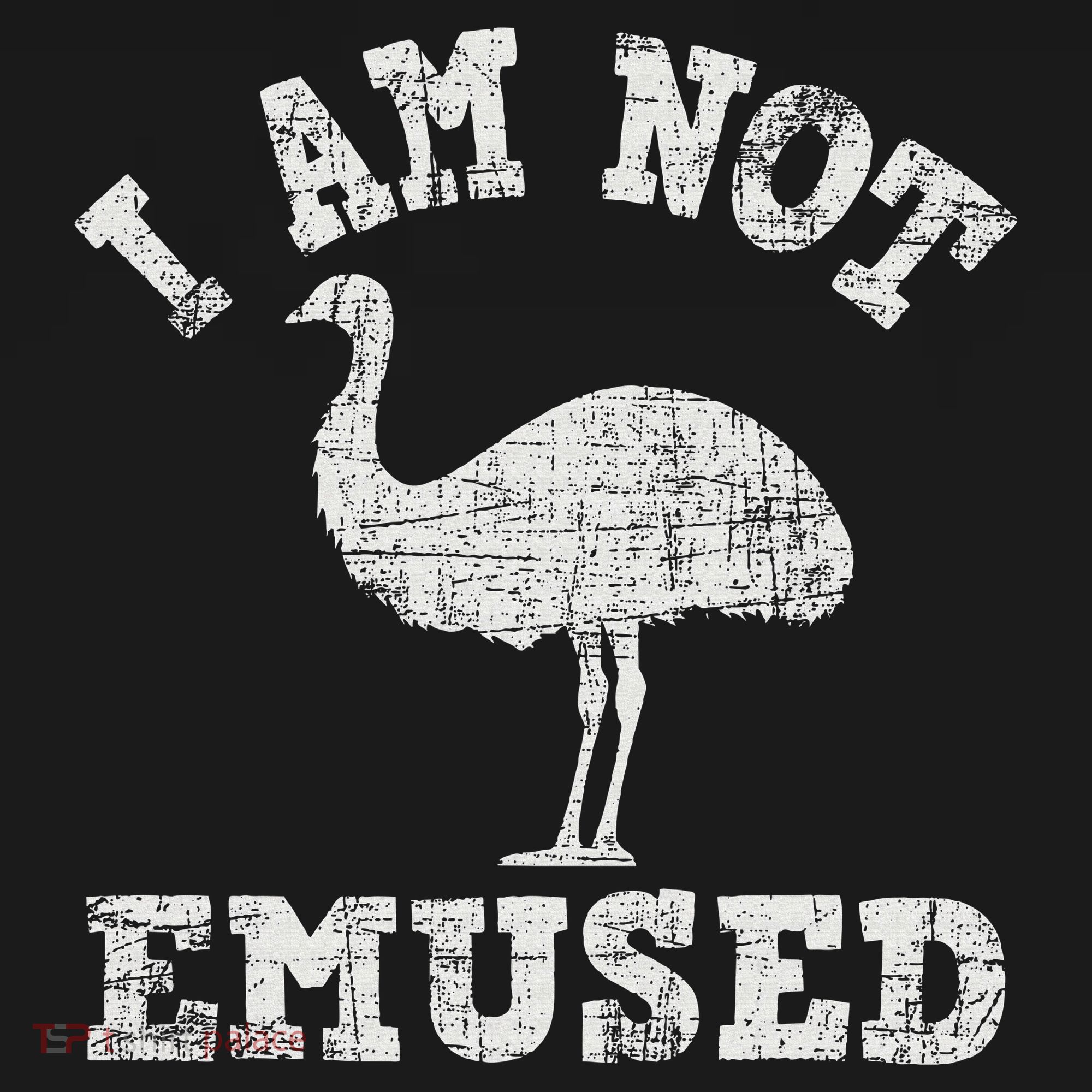 I Am Not Emused Safari Animal Lover Zookeeper Emu Lover Women's Tank Top