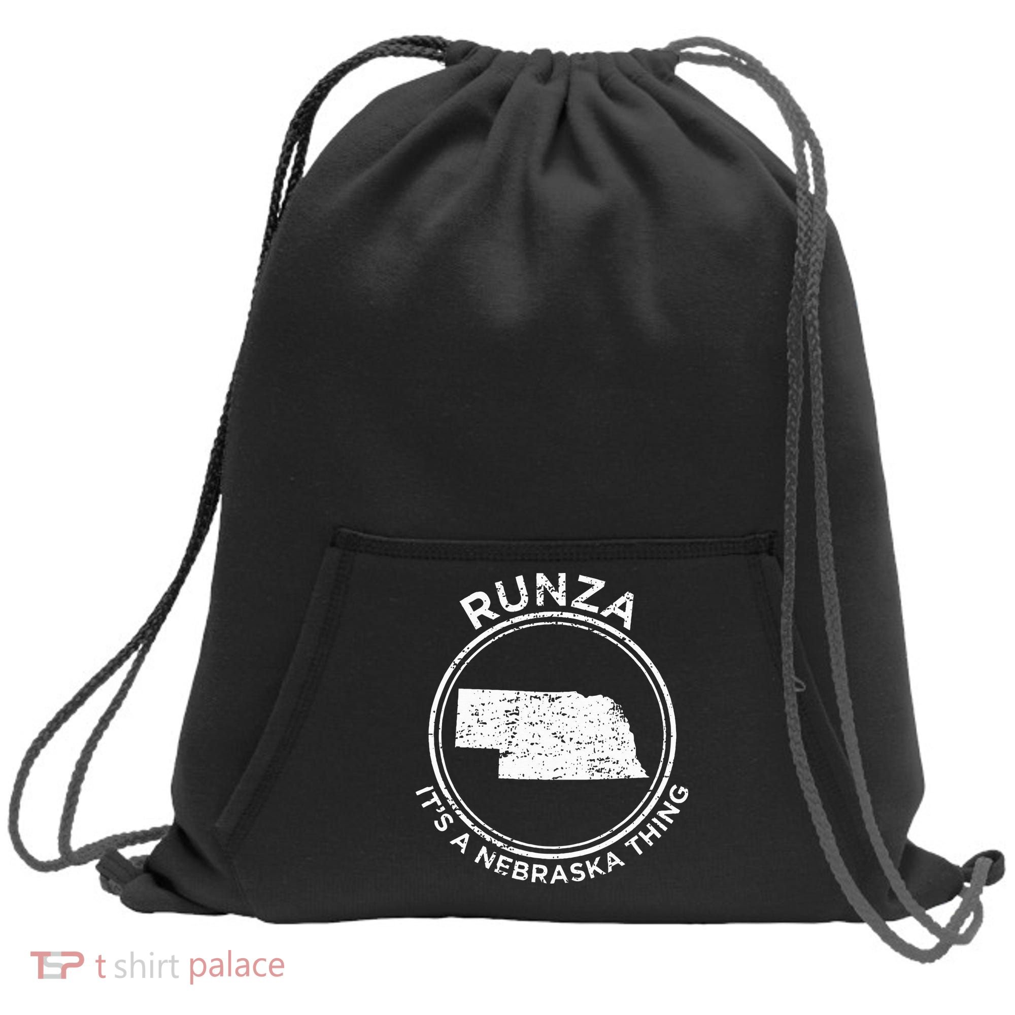 ItS A Nebraska Thing Runza Sweatshirt Cinch Pack Bag