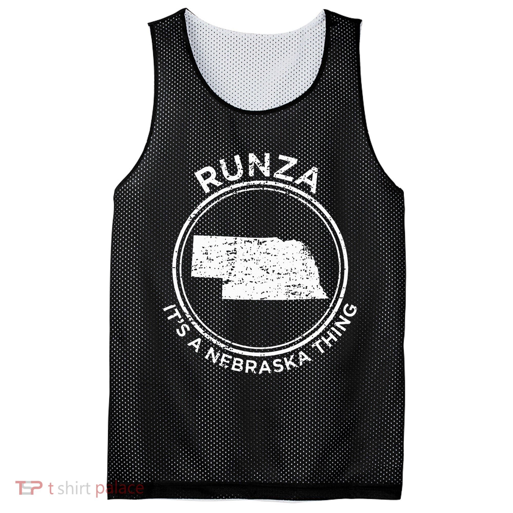 ItS A Nebraska Thing Runza Mesh Reversible Basketball Jersey Tank