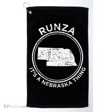 ItS A Nebraska Thing Runza Golf Towel