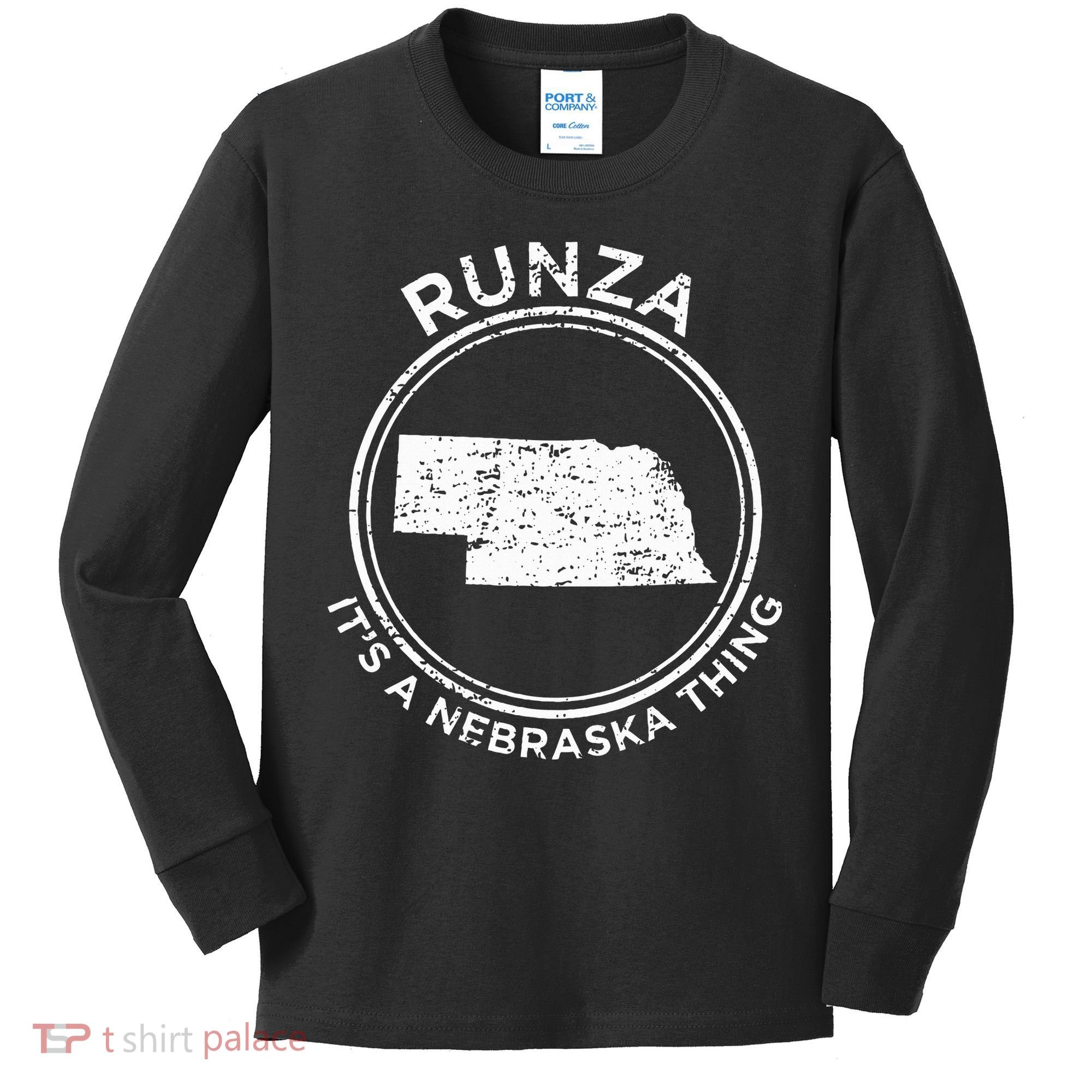 ItS A Nebraska Thing Runza Kids Long Sleeve Shirt