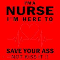 I'm A Nurse I'm Here To Save Your Ass Not Kiss It Santa Hat thumb 1