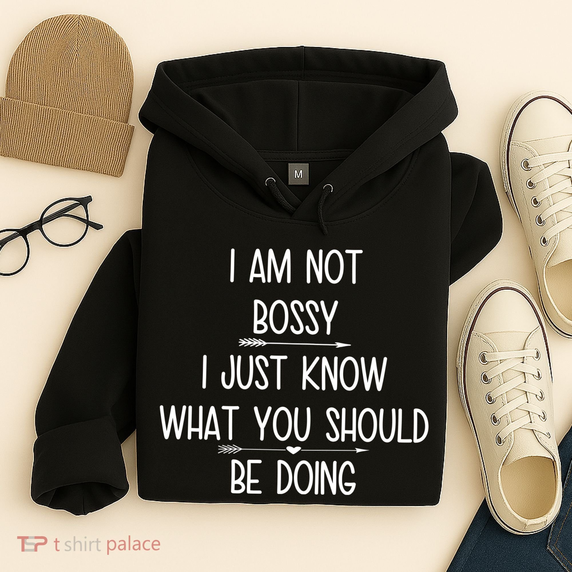 I Am Not Bossy Funny Hoodie