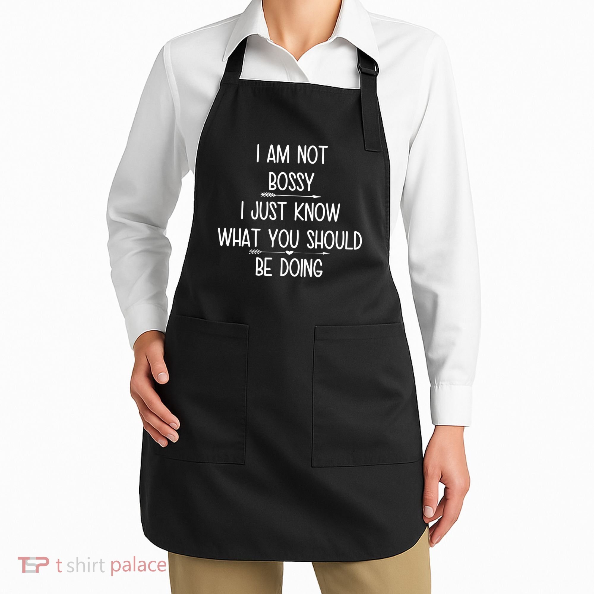 I Am Not Bossy Funny Apron