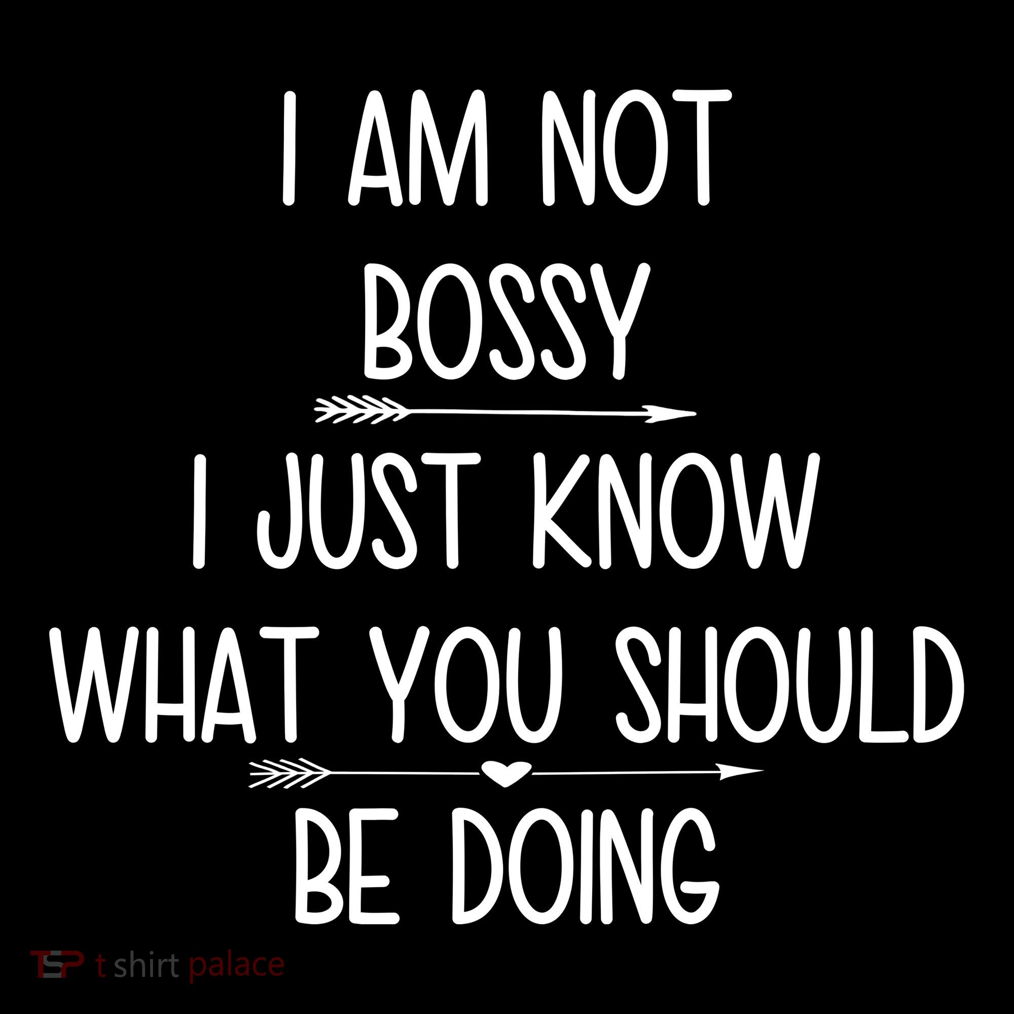 I Am Not Bossy Funny Apron