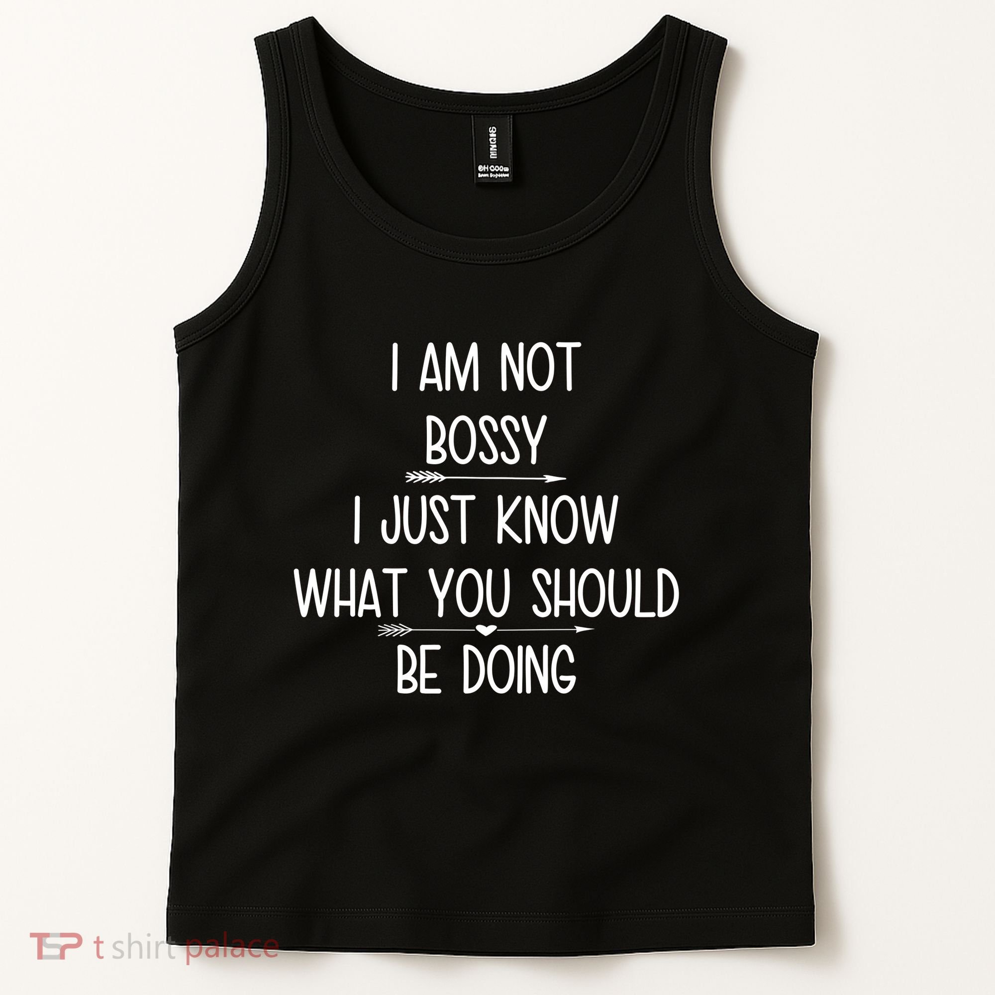 I Am Not Bossy Funny Tank Top