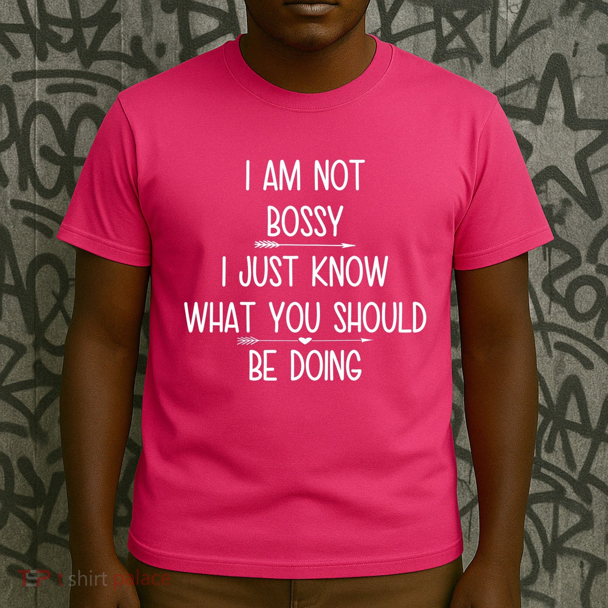 I Am Not Bossy Funny T-Shirt