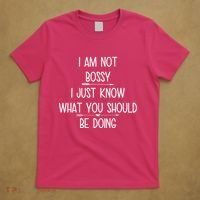 I Am Not Bossy Funny T-Shirt thumb 5
