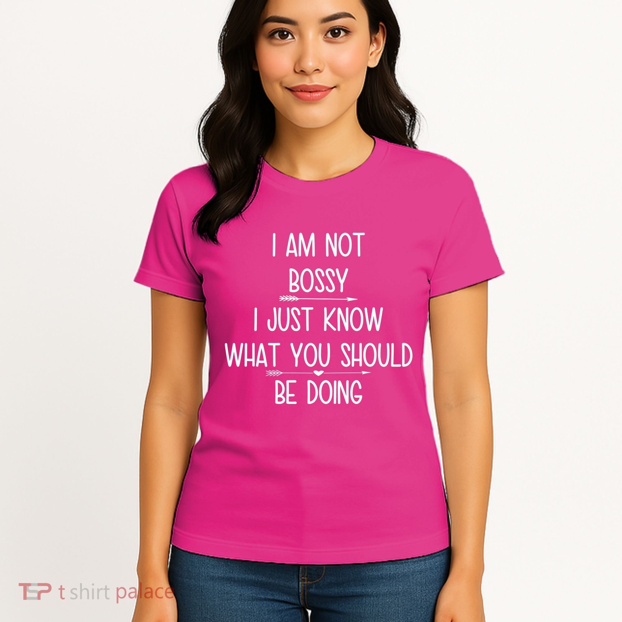 I Am Not Bossy Funny Women's T-Shirt