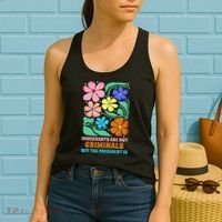 Immigrants Are Not Criminals But The President Is  Women's Tank Top thumb 2