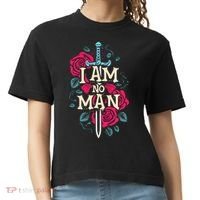 I Am No Man Comfort Colors Boxy T-Shirt thumb 0