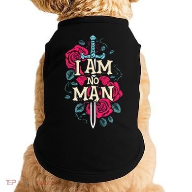 I Am No Man Doggie Tank