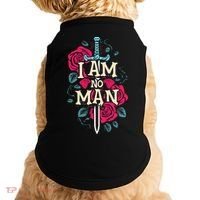 I Am No Man Doggie Tank thumb 0