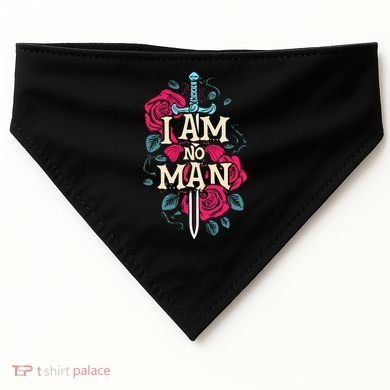 I Am No Man USA-Made Doggie Bandana