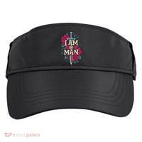 I Am No Man Adult Drive Performance Visor thumb 0