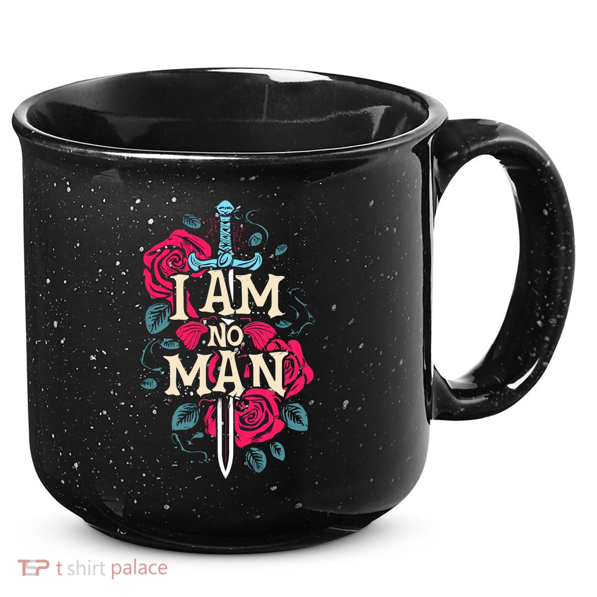 I Am No Man 15oz Campfire Ceramic Mug
