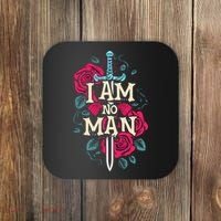 I Am No Man Coaster thumb 0
