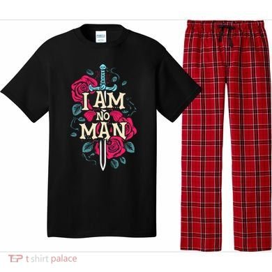 I Am No Man Pajama Set