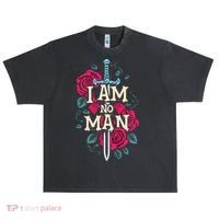 I Am No Man Urban Oversized Heavyweight T-Shirt thumb 0