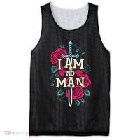 I Am No Man Mesh Reversible Basketball Jersey Tank thumb 0