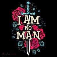 I Am No Man Ornament thumb 1