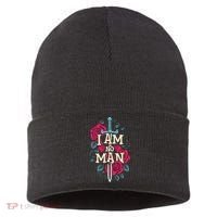 I Am No Man Sustainable Knit Beanie thumb 0