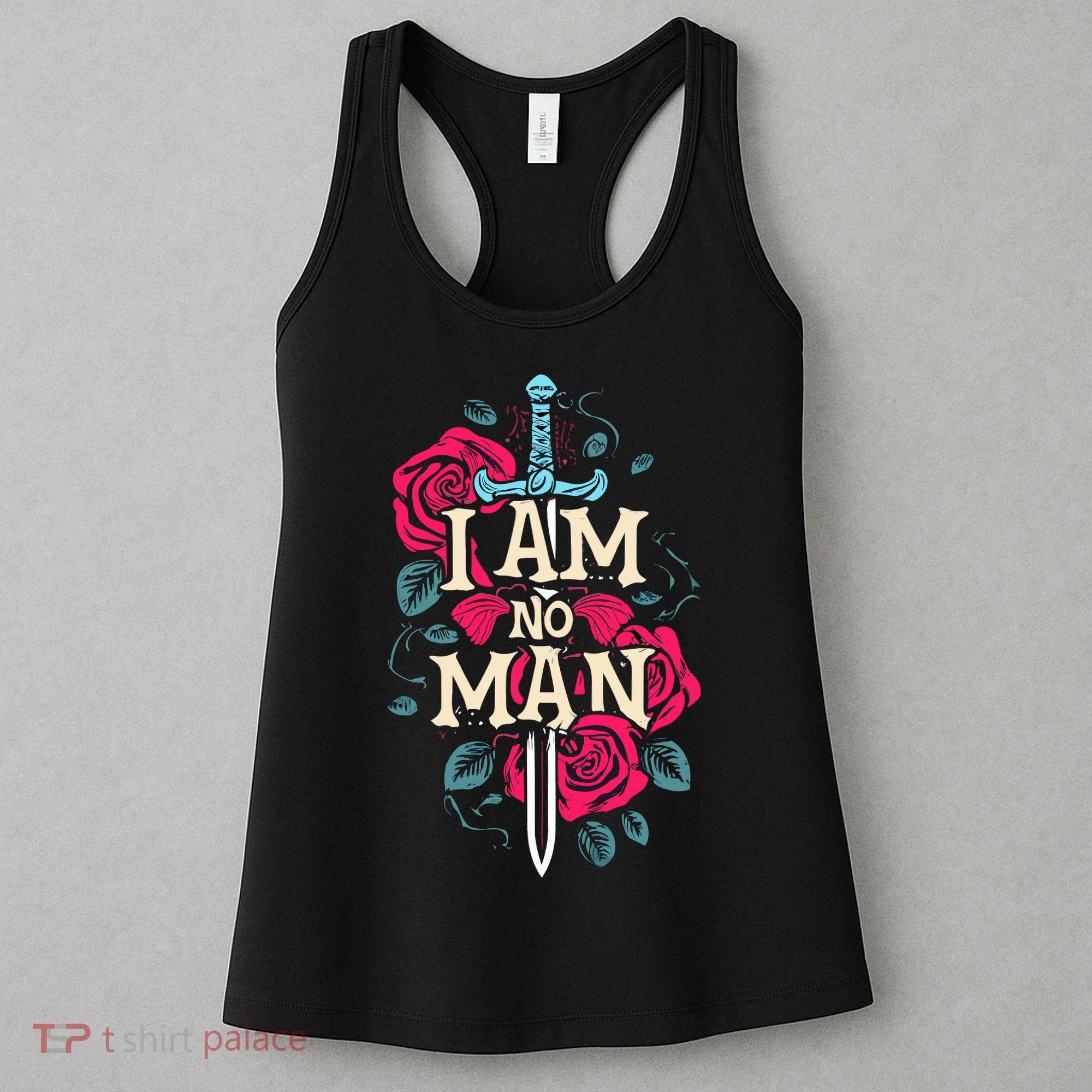 I Am No Man Women's Tank Top