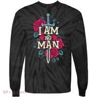 I Am No Man Tie-Dye Long Sleeve Shirt thumb 0