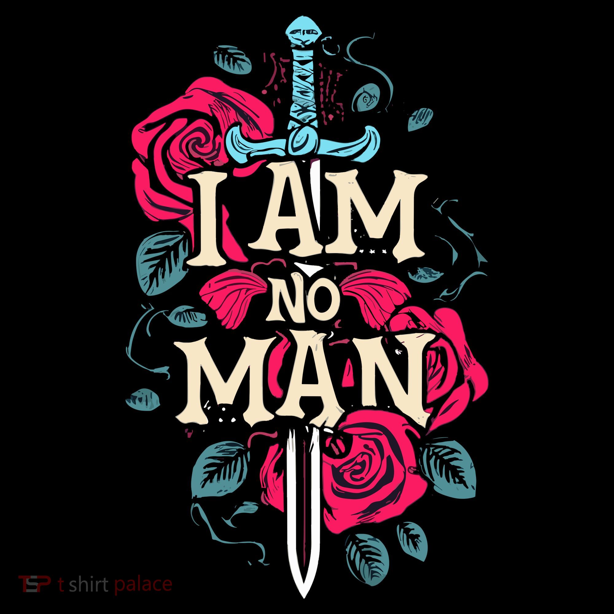 I Am No Man Women's Tri-Blend 3/4-Sleeve Raglan Shirt
