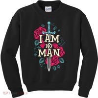 I Am No Man Kids Sweatshirt thumb 0