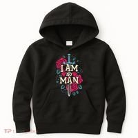 I Am No Man Kids Hoodie thumb 0