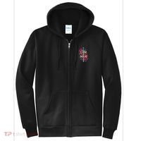 I Am No Man Full Zip Hoodie thumb 0