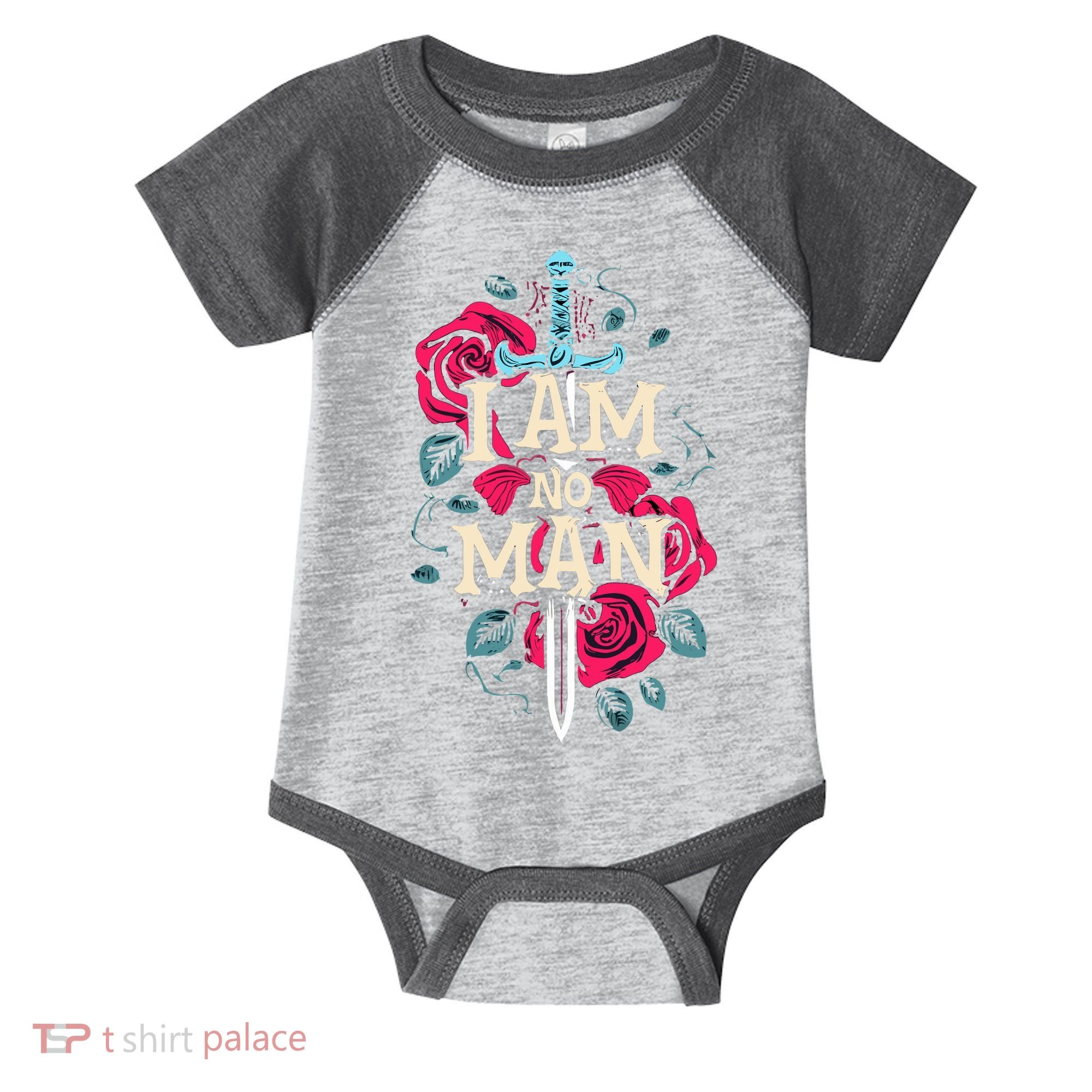 I Am No Man Infant Baby Jersey Bodysuit