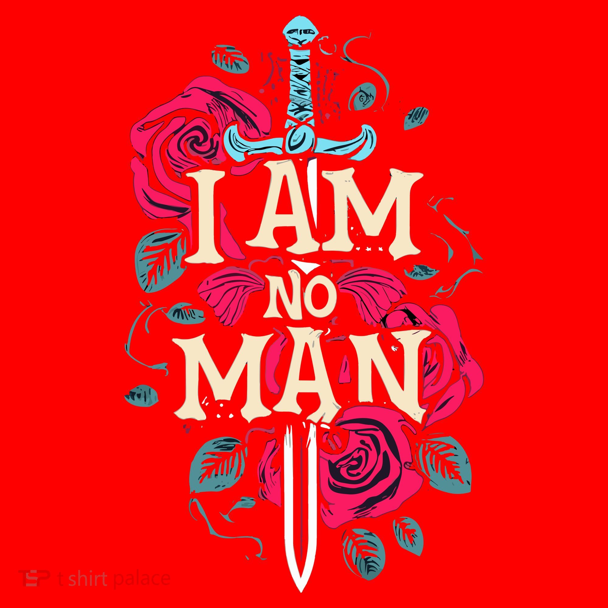 I Am No Man Santa Hat
