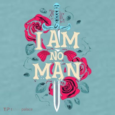 I Am No Man Sueded Cloud Jersey T-Shirt