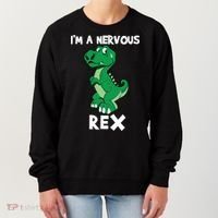 I’M A NERVOUS REX Women's Sweatshirt thumb 0