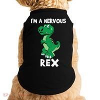 I’M A NERVOUS REX Doggie Tank thumb 0