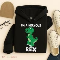 I’M A NERVOUS REX Hoodie thumb 4