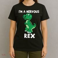 I’M A NERVOUS REX T-Shirt thumb 4