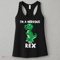 I’M A NERVOUS REX Women's Tank Top thumb 3