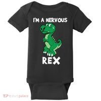 I’M A NERVOUS REX Baby Bodysuit thumb 0