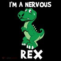 I’M A NERVOUS REX Toddler Hoodie thumb 2