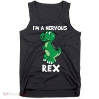 I’M A NERVOUS REX Tank Top thumb 0