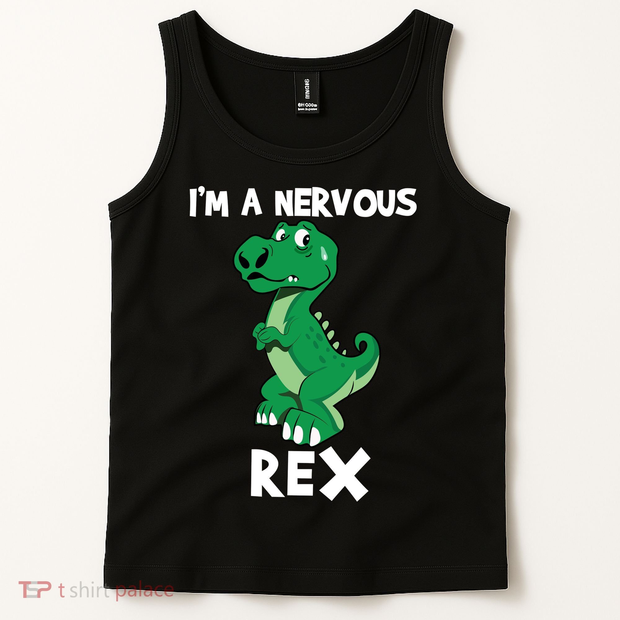 I’M A NERVOUS REX Tank Top
