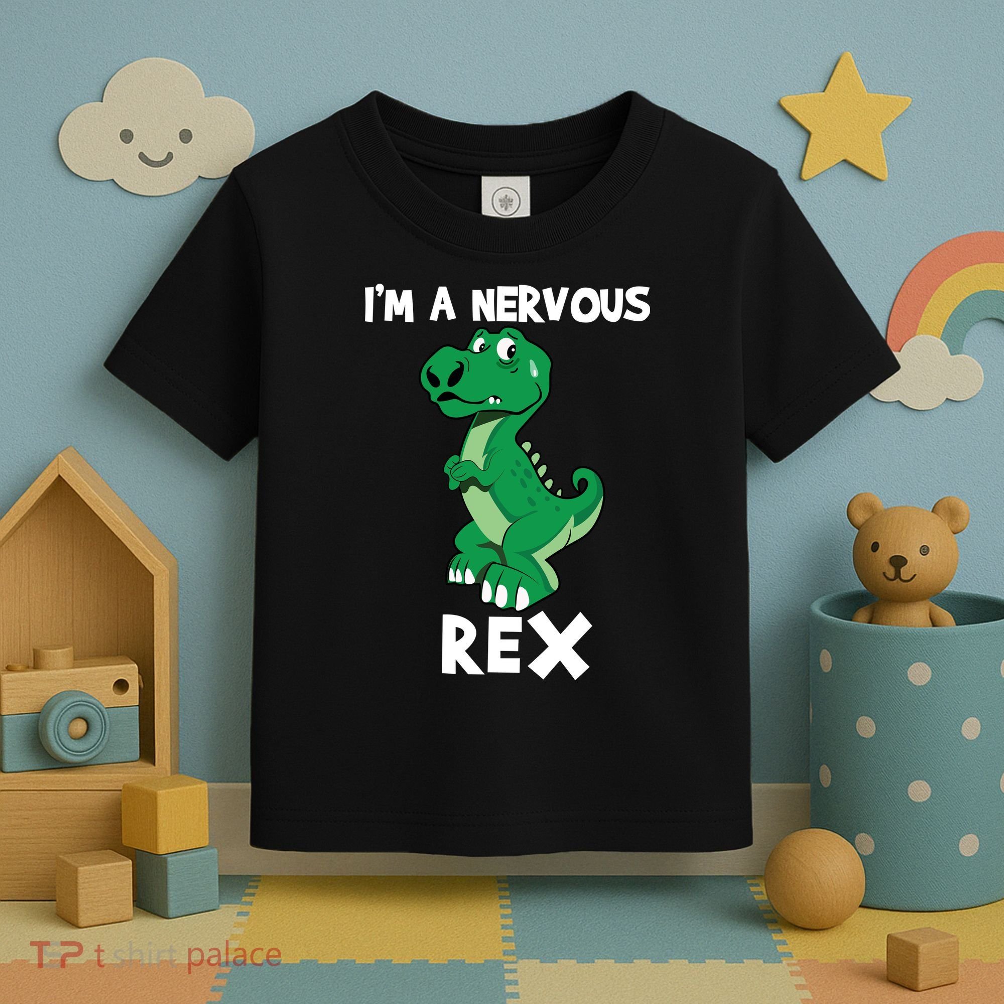 I’M A NERVOUS REX Toddler T-Shirt