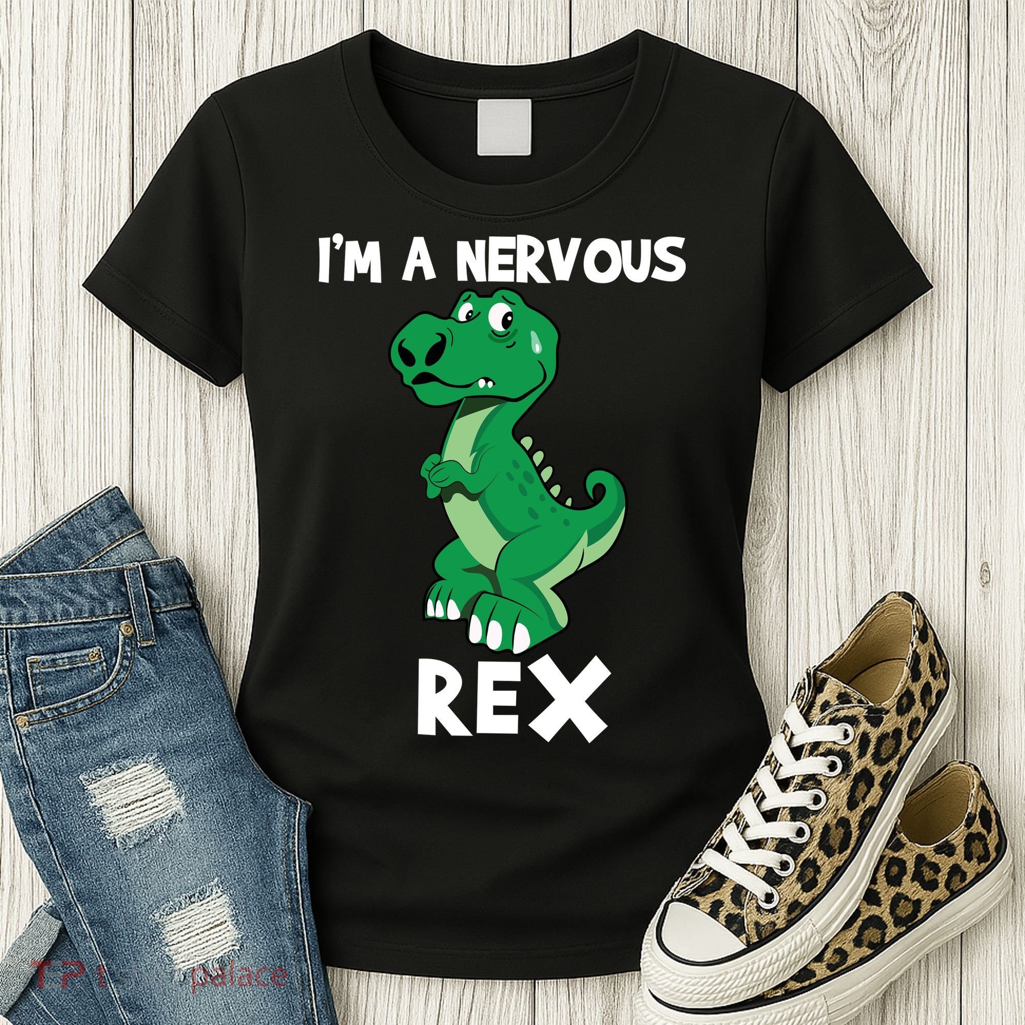 I’M A NERVOUS REX Women's T-Shirt
