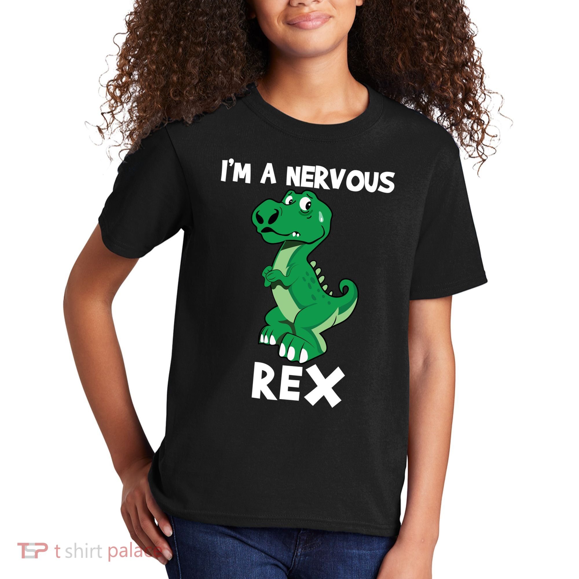 I’M A NERVOUS REX Kids T-Shirt