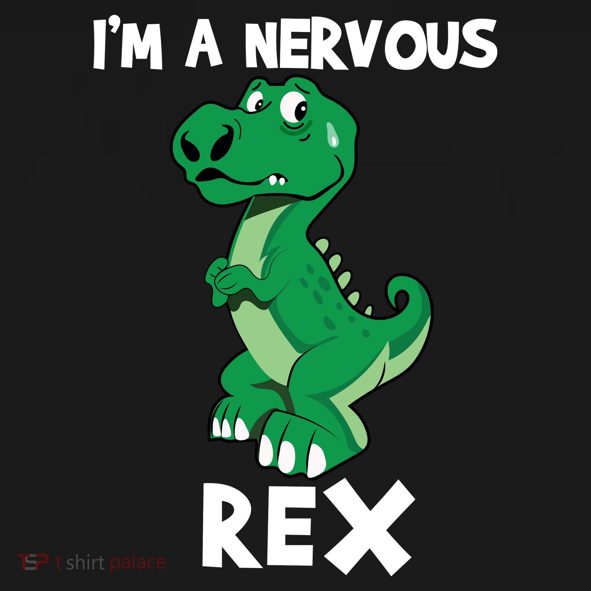 I’M A NERVOUS REX Tote Bag